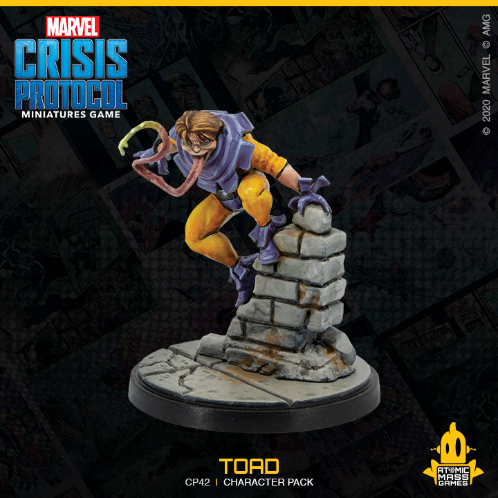 Marvel Crisis Protocol : Magneto and Toad Character Pack